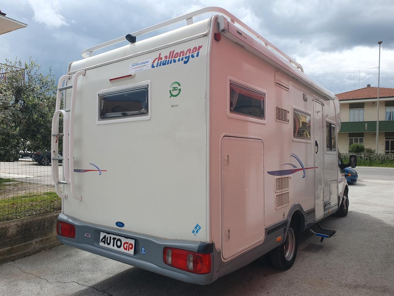 Camper challenger semi integrale Ford transit 2003