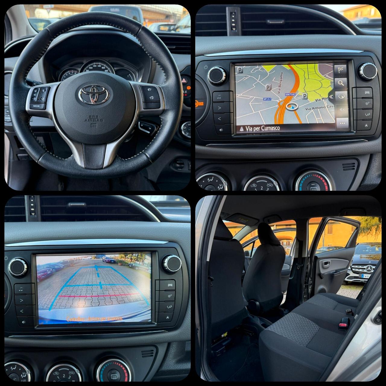 Toyota Yaris 1.3 5 porte TELECAMERA NAVIGA RADIO DIGITALE