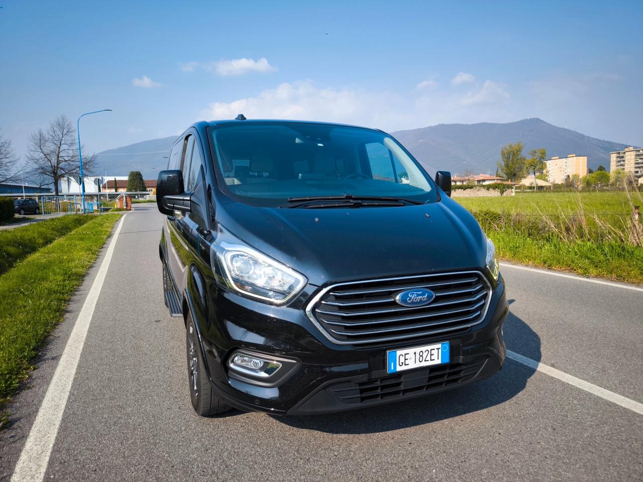 FORD TOURNEO CUSTOM TDCI-TITANIUM-9 POSTI-2021-GANCIO TRAINO