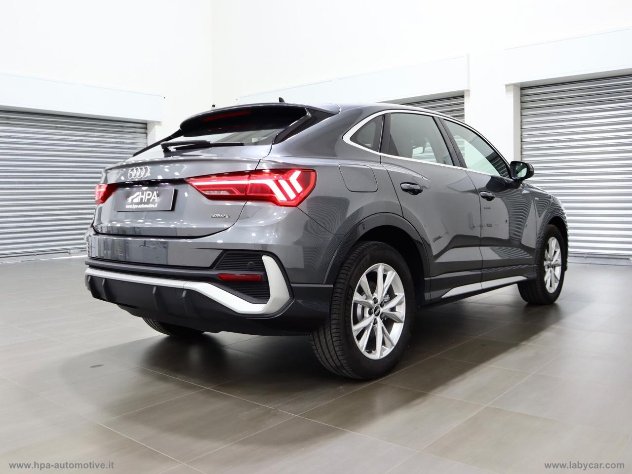 AUDI Q3 SPORTBACK 2.0TDI 200CV S-tronic S-LINE NAVI MATRIX LED PELLE QUATTRO RETROCAMERA