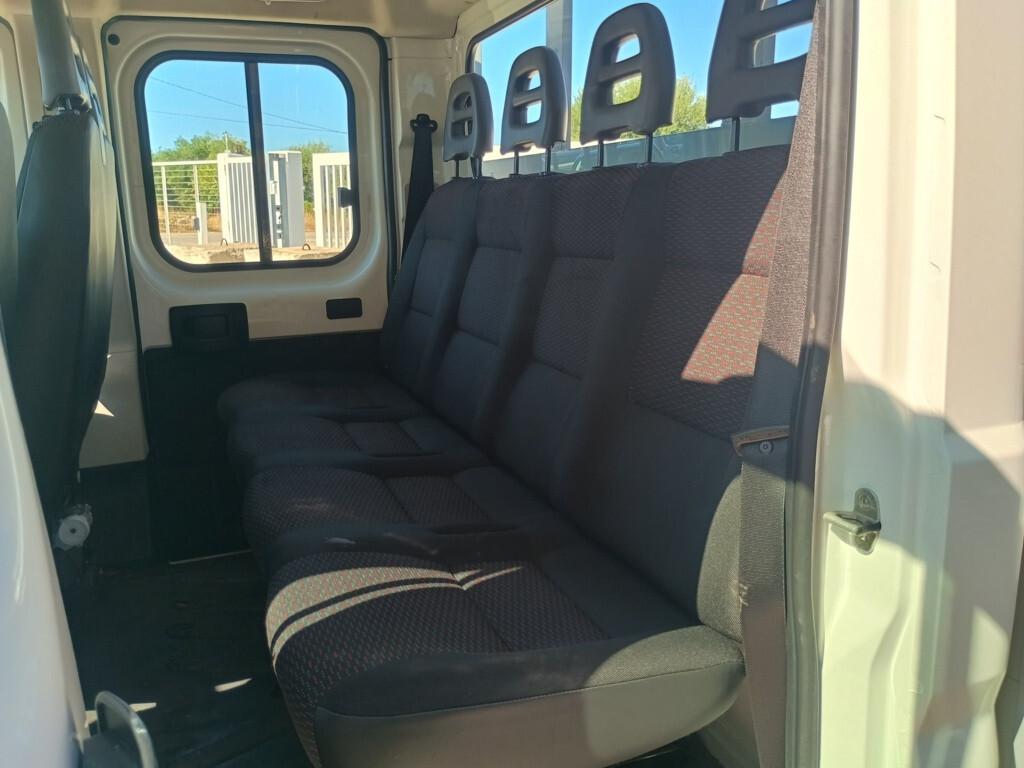 Peugeot Boxer 35q L4 2.2 BHDi 165cv Doppia cabina cassone fisso
