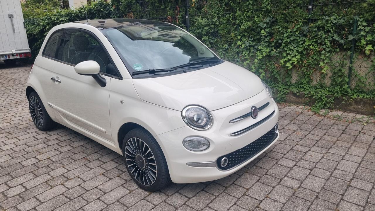 Fiat 500 1.2 Lounge 69cv anno2019 km49000 neopat