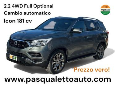 SSANGYONG REXTON FULL OPTIONAL 2.2 4WD Icon aut.