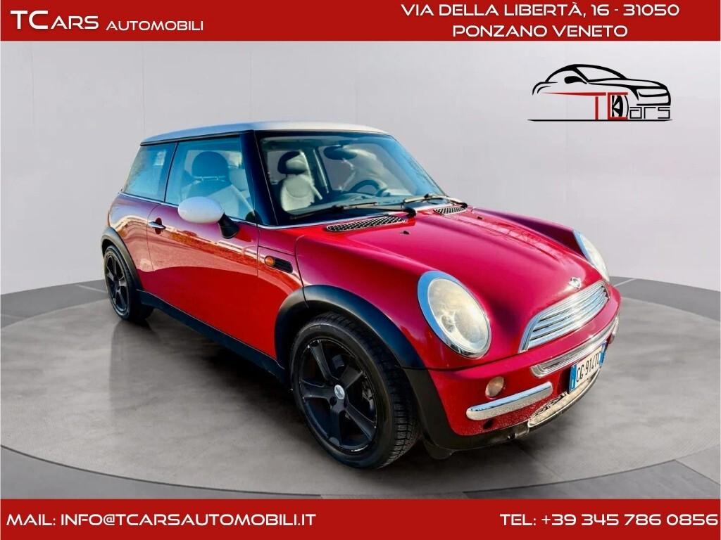 MINI 1.6 COOPER - NEOPATENTE - GARANZIA TCARS