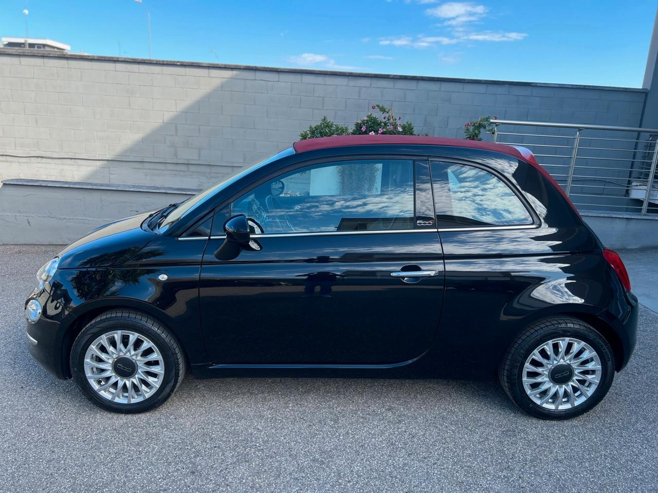 Fiat 500C CABRIO 1.2 Lounge 69cv CLIMA/TEL. PERFETTA!!