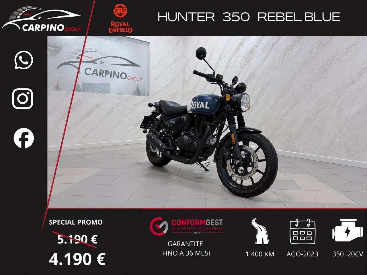 Royal Enfield HNTR 350