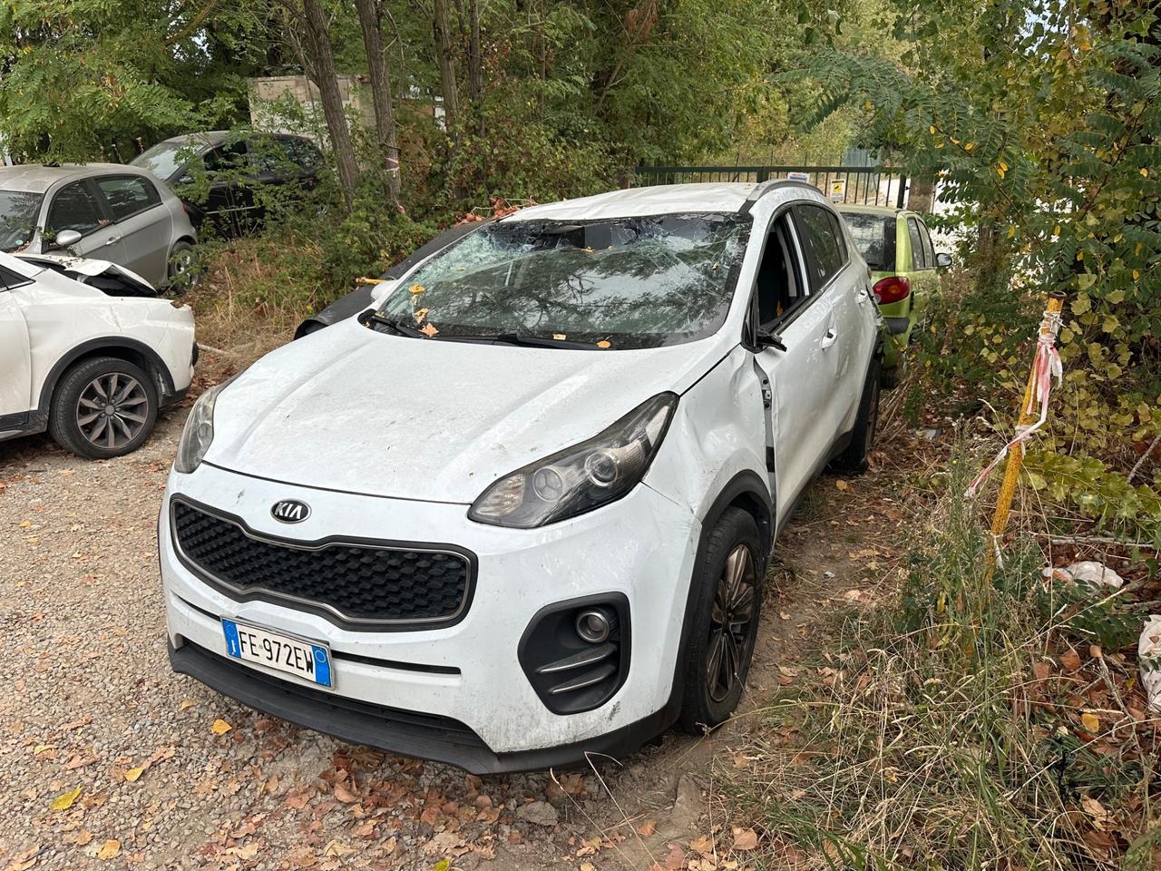 Kia Sportage 1.7 CRDI sinistrata