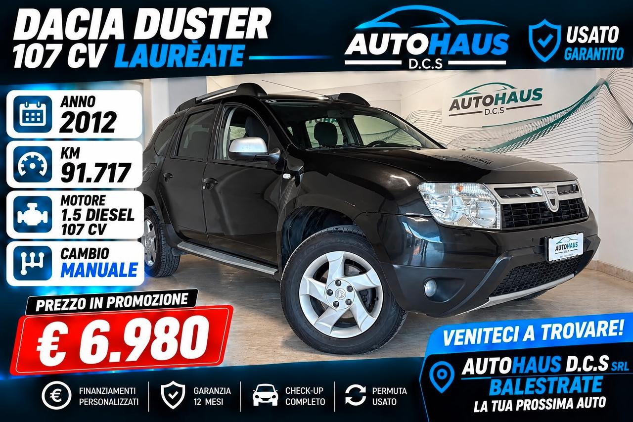 Dacia Duster 107 CV Lauréate