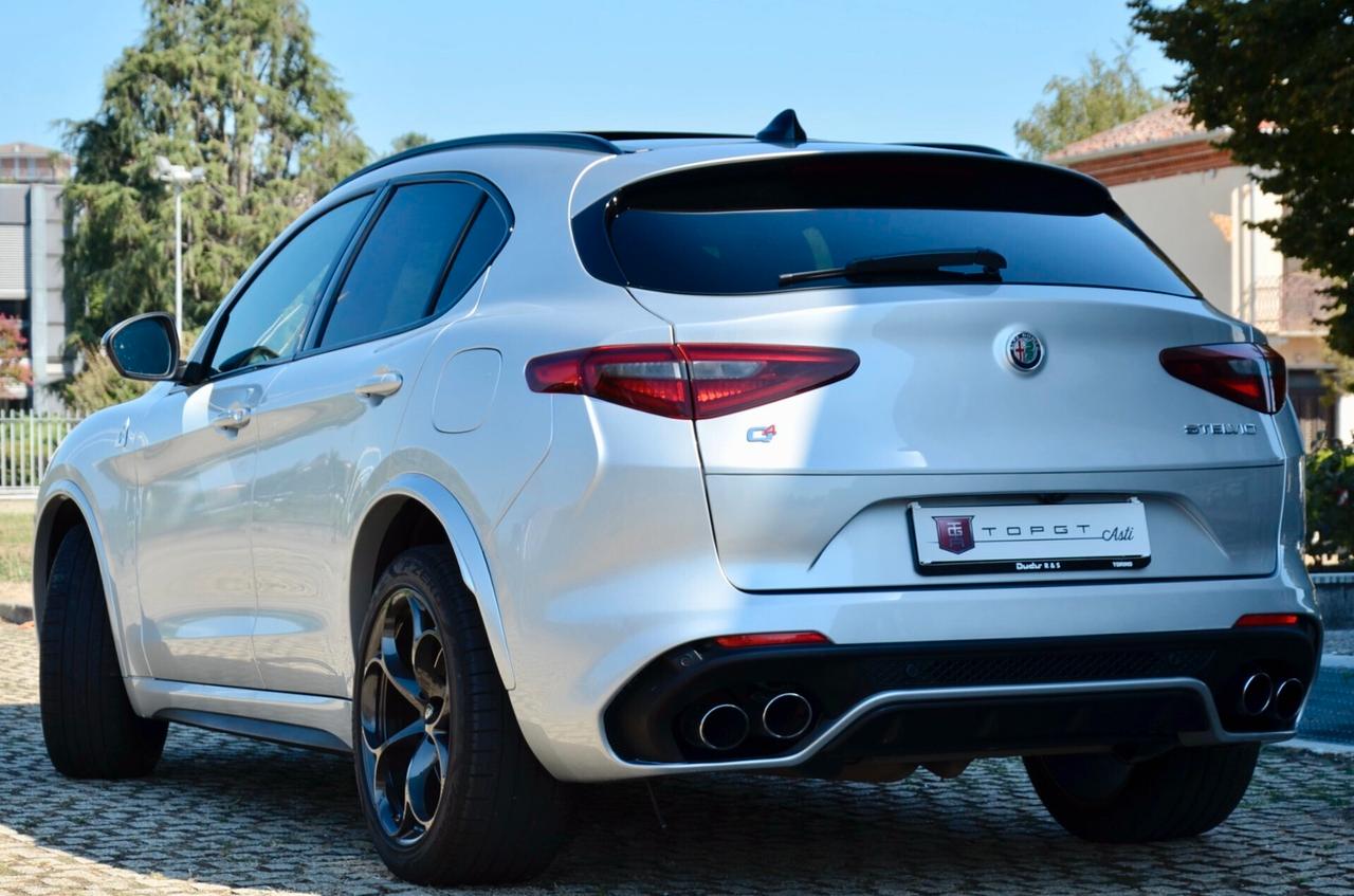 ALFA ROMEO STELVIO 2.9 BI-T V6 QUADRIFOGLIO Q4 510cv AUTO, IVA ESPOSTA, UFF ITALIANA, SERVICE DIMOSTRABILI, TETTO, HARMAN & KARDON, PERMUTE