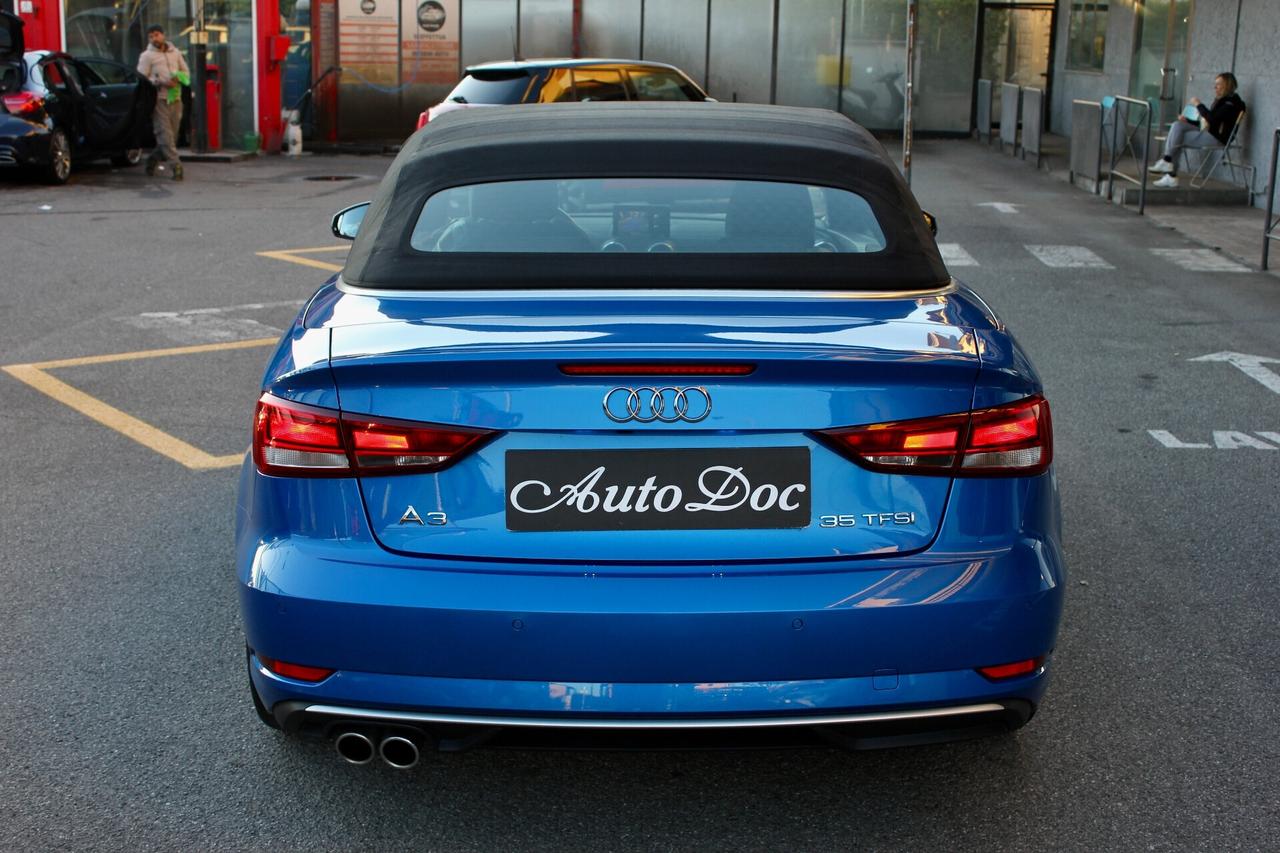 Audi A3 Cabrio 35 TFSI S-tronic ADMIRED SEDILI SPORTIVI PRONTA CONSEGNA!