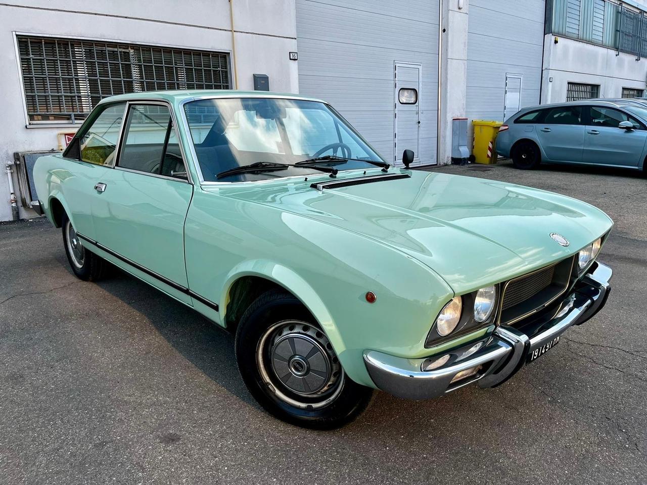 Fiat 124 Sport Coupè 1.8benz 117cv 1973 targa oro ASI