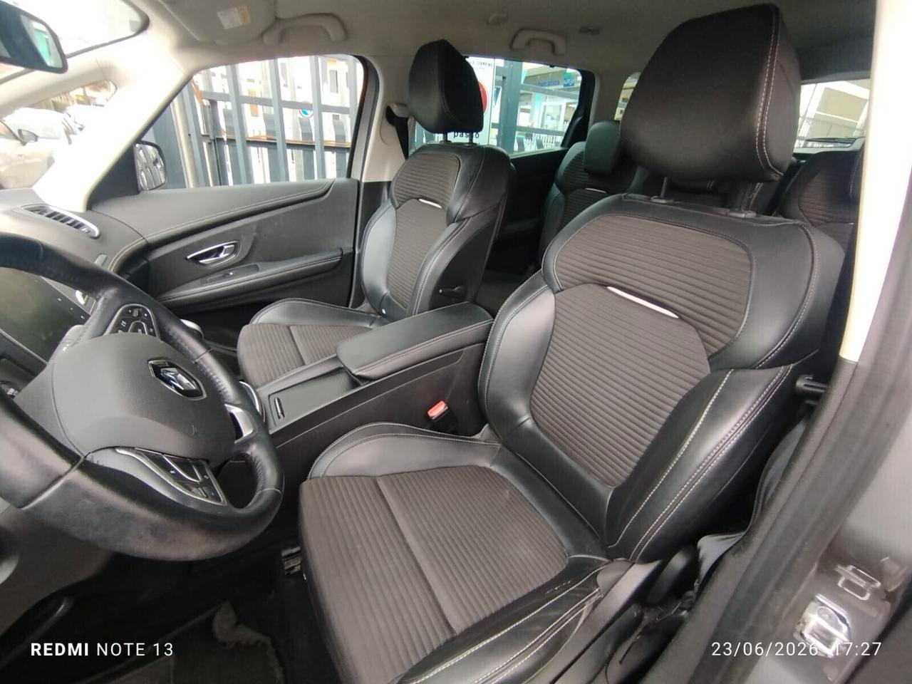RENAULT GRAND SCENIC 7 P.TI 1.5hdi UNIPRO' AUTOM *PREZZO VERO* UNIPRO-PELLE-KM CERTI