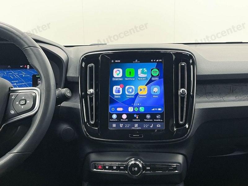 Volvo XC40 Recharge XC40 PURE ELETTRIC SINGLE MOTOR FWD PLUS **AUTOCARRO 4 POSTI**