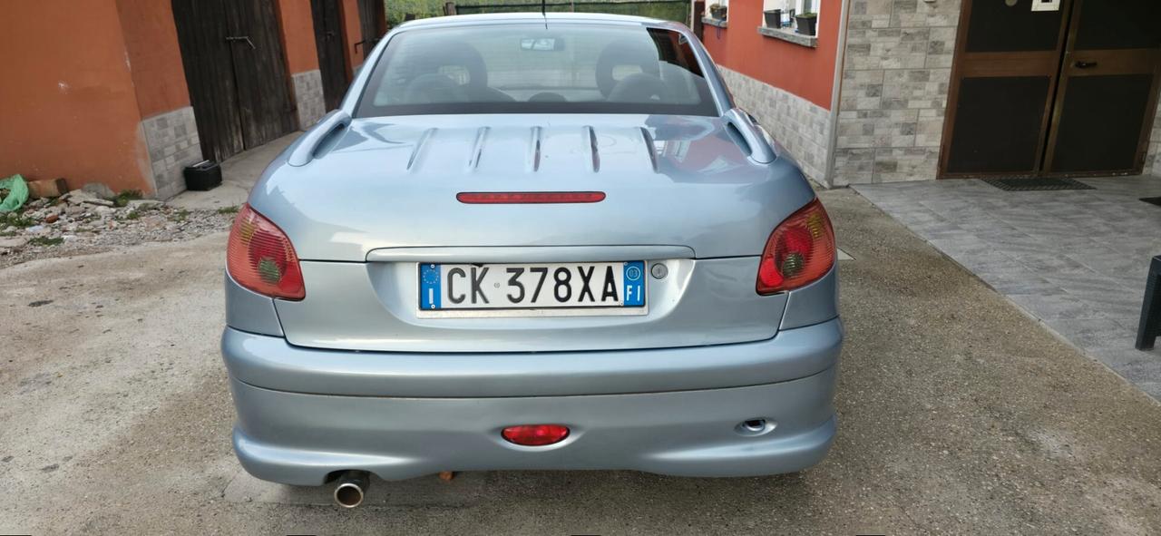 Peugeot 206 1.6 16V CC neopatentati cabrio
