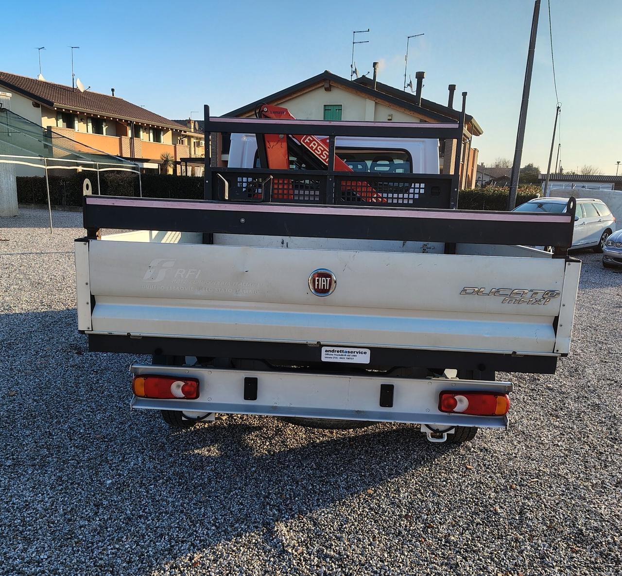 FIAT DUCATO MAXI 35 LH1 2.3 Multijet 130CV 6M D.Cab. GRU Fassi