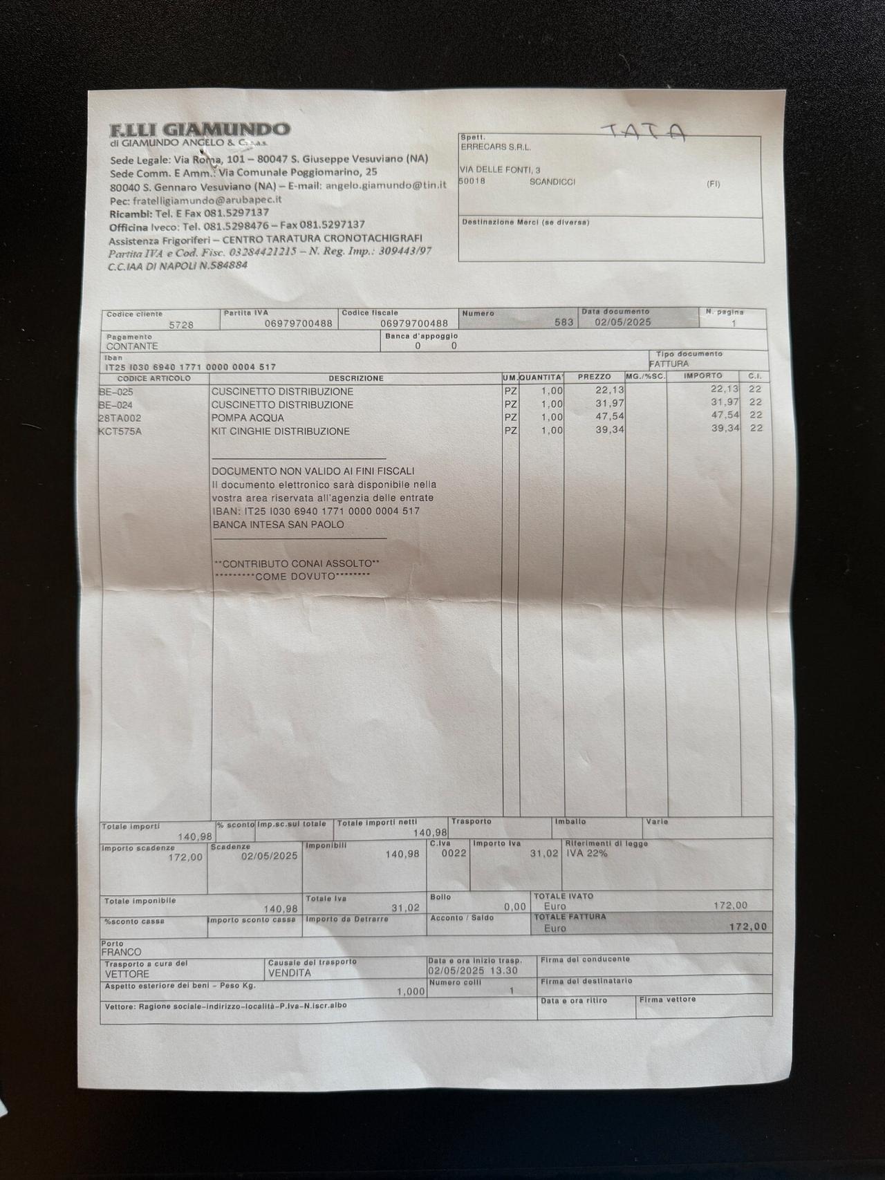 TATA XENON PICK UP 4X4 2011 2.2 DIESEL*MOTORE NUOVO