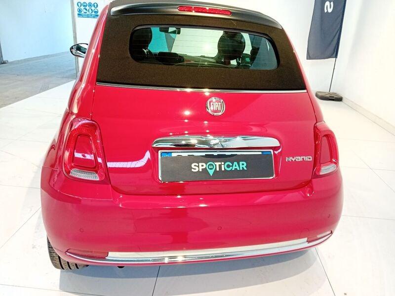 FIAT 500C 1.0 Hybrid Red