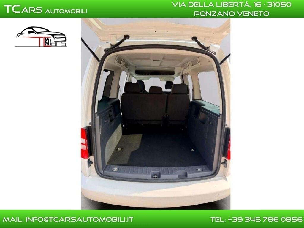 VOLKSWAGEN CADDY -5 POSTI-APERTI TUTTO AGOSTO