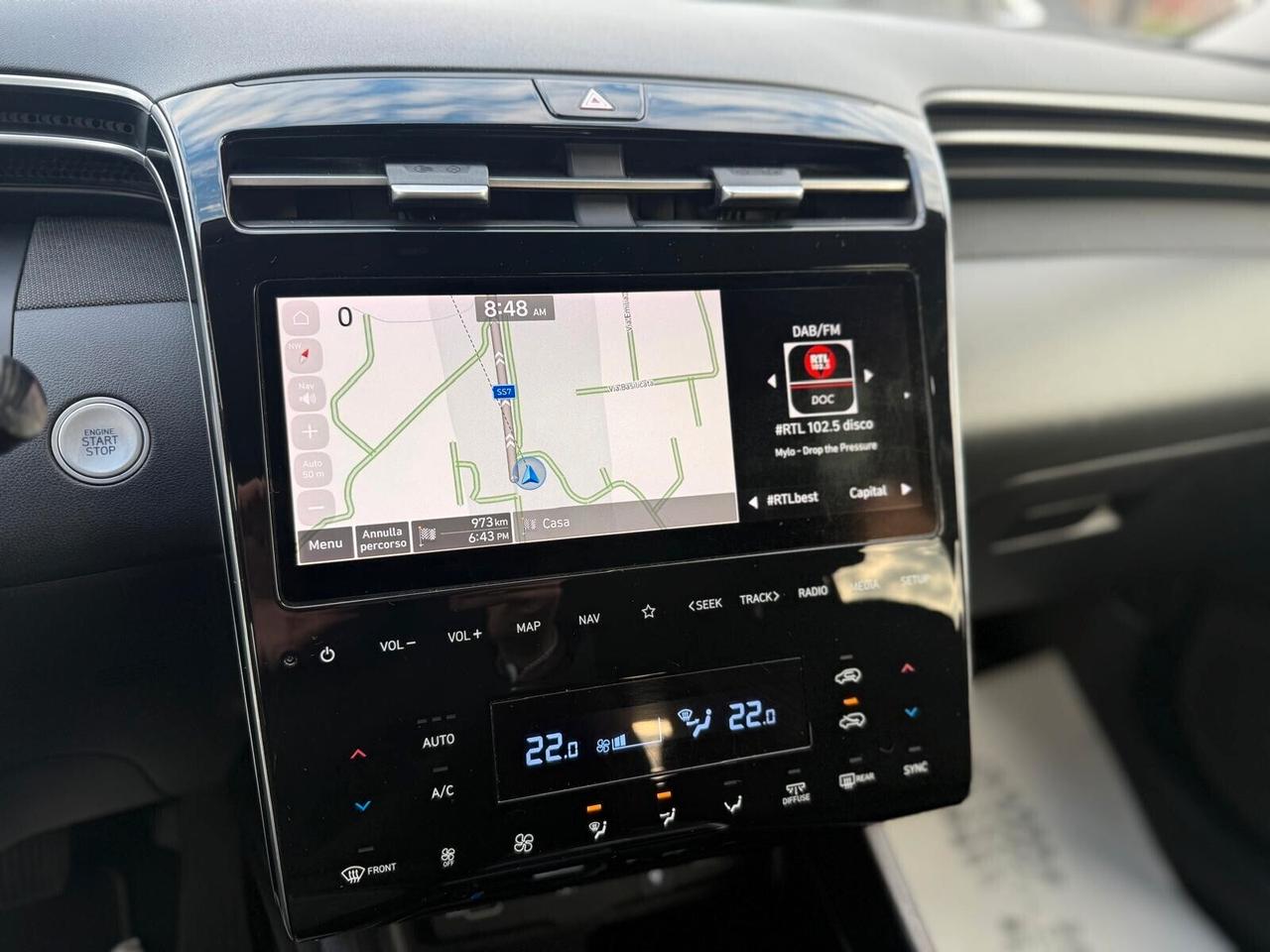 Nuova Hyundai Tucson 1.6 CRDI 48V 136CV DCT XLine