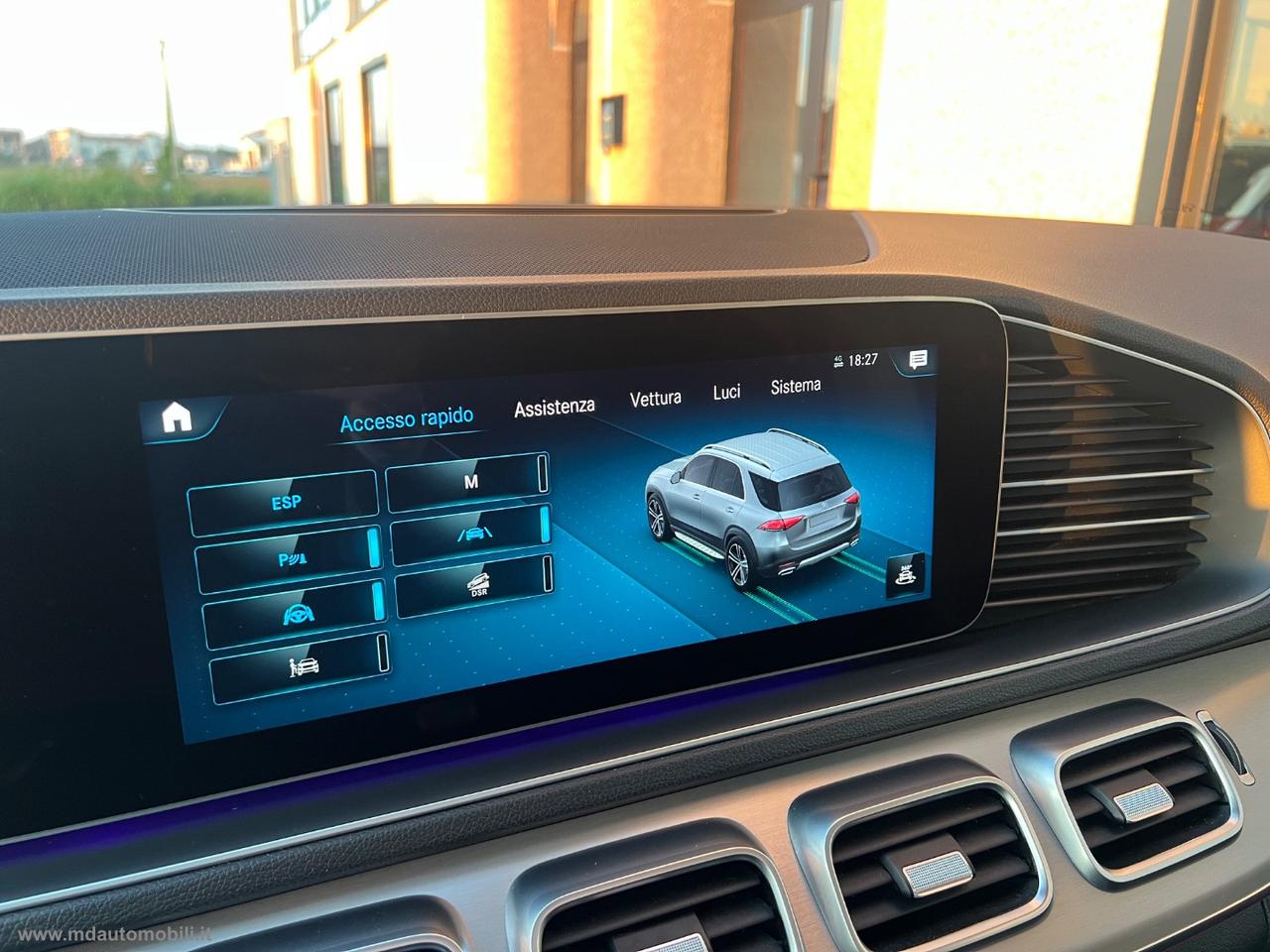 MERCEDES-BENZ GLE 300 d 4Matic Premium 7 POSTI TETTO 21 CAMERA BURMESTER