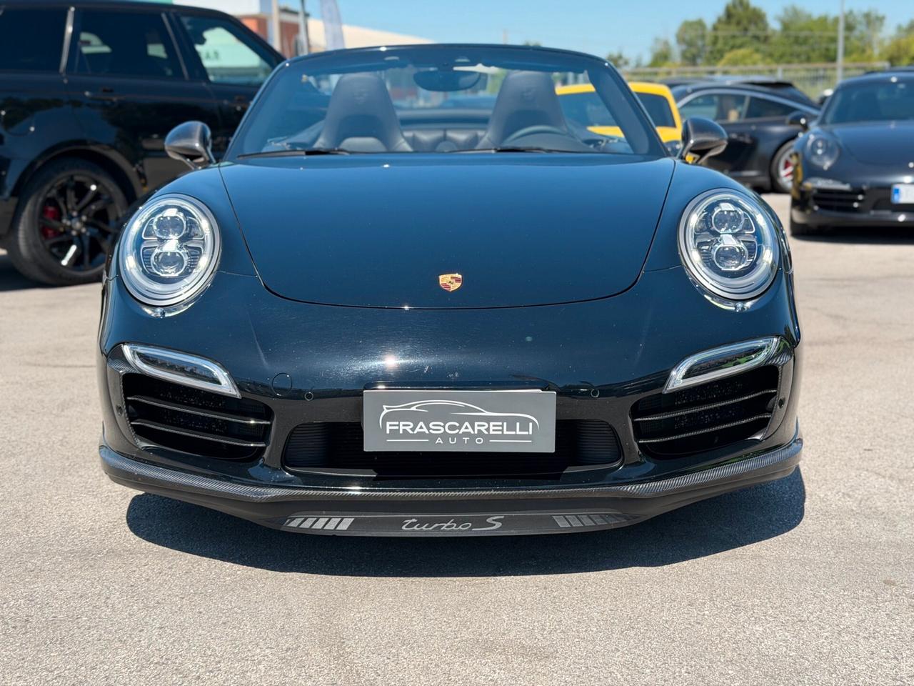 Porsche 911 3.8 Turbo S Cabriolet/fantastica/carbonio/km doc.