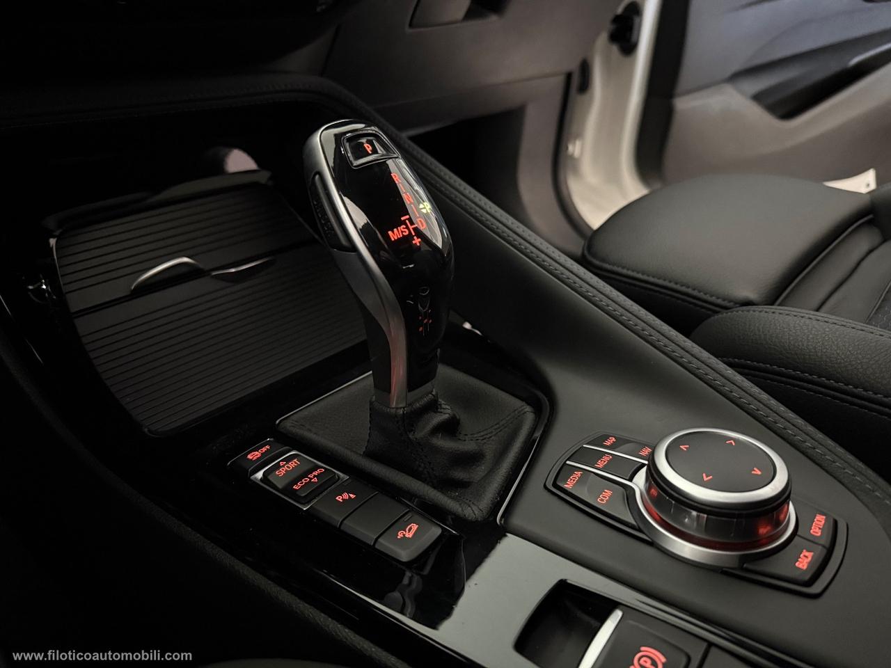 BMW X1 xDrive20d Msport AUTO KM 75.260 PACK TOTAL BLACK - CERCHI DA 19