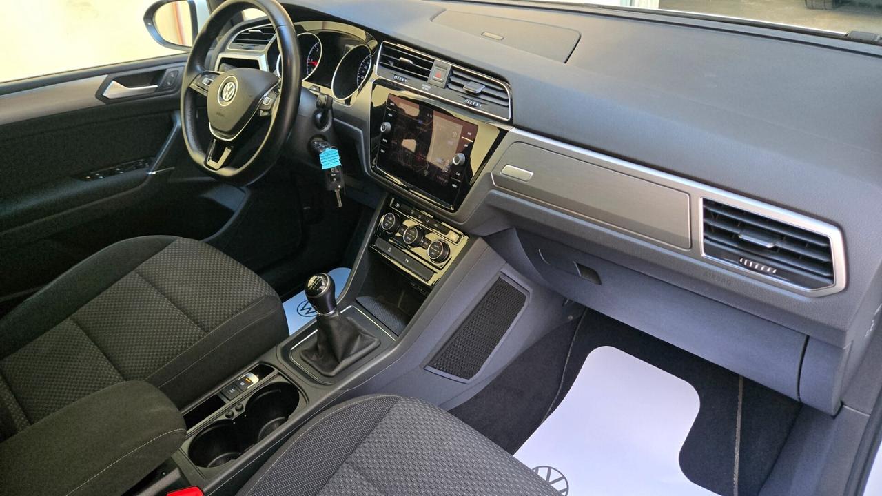 Volkswagen Touran 2.0 TDI 150 CV SCR Executive Blu