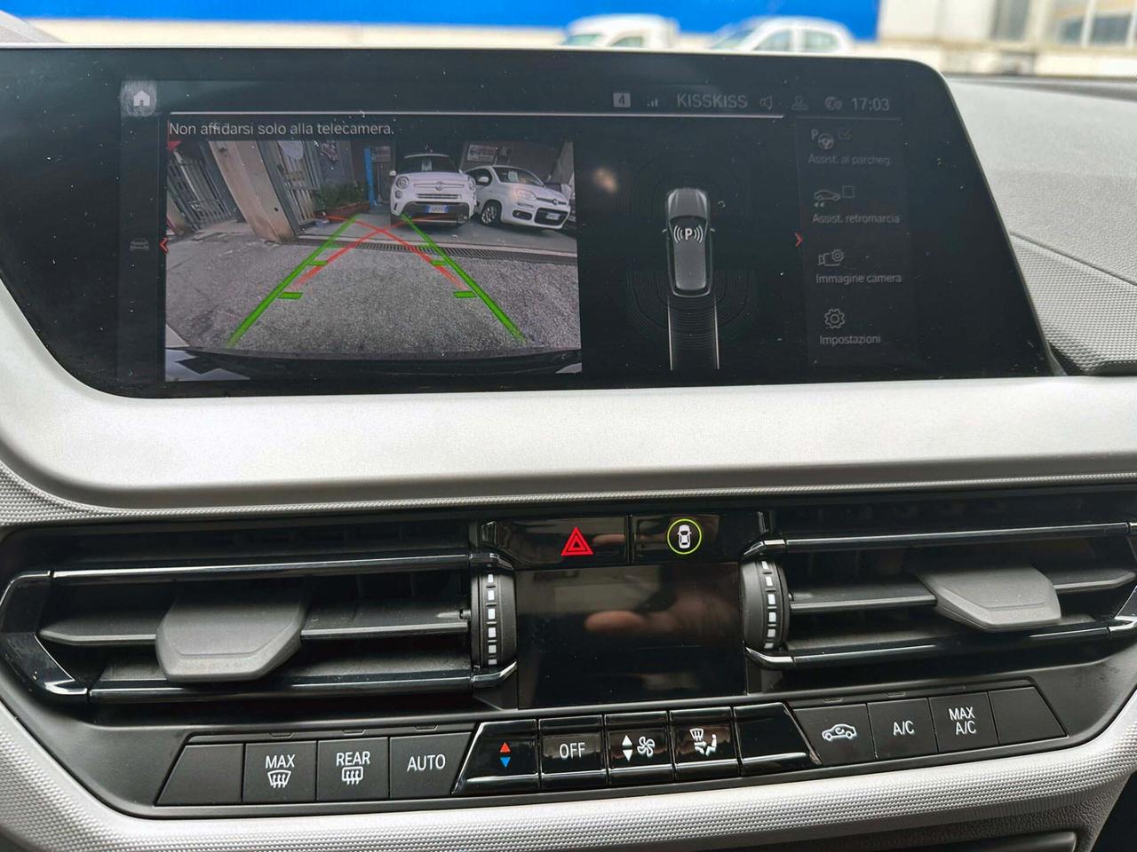 Bmw 116d 5p. Business Advantage 1.5 Automatica Navi Led Camera Virtual Cokpit Unico Prorietario Fatturabile