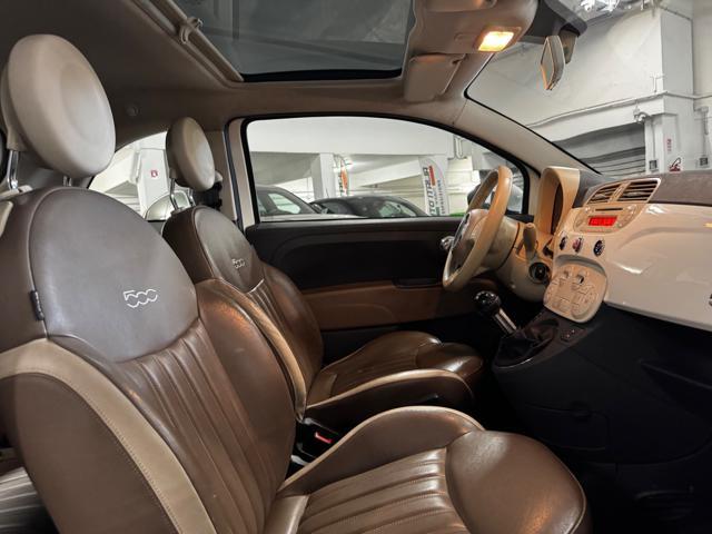 FIAT 500 500 1.3 mjt 16v Lounge 95cv#PELLEFRAU#C.LEGA#CLIMA