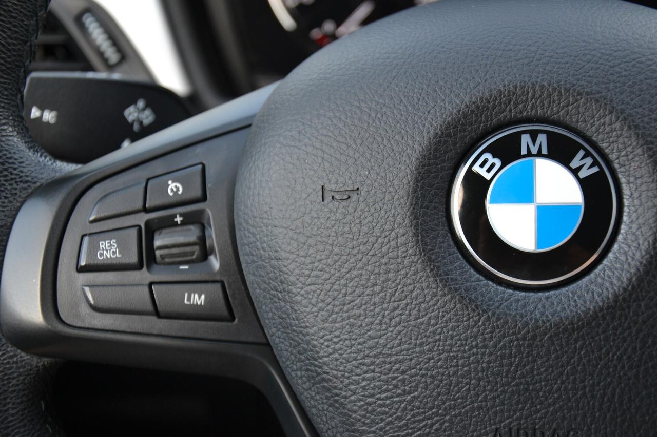 Bmw X1 1.5D 116CV AUTOMATICA PREZZO SENZA VINCOLI UNIPRO' ITALIANA FATTURABILE GARANZIA 12M TAG
