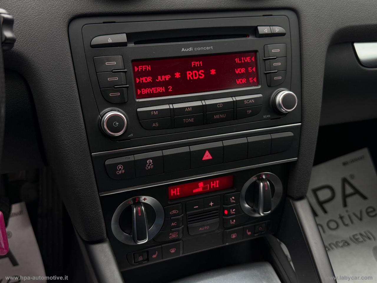 AUDI A3 SPORTBACK 2.0TDI 140CV Ambition