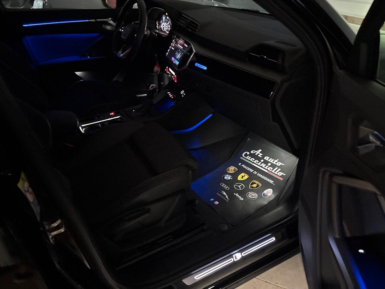 Audi Q3 40 TDI QUATTRO 200CV S tronic IDENTITY BLACK - S-LINE FULL - MY 21