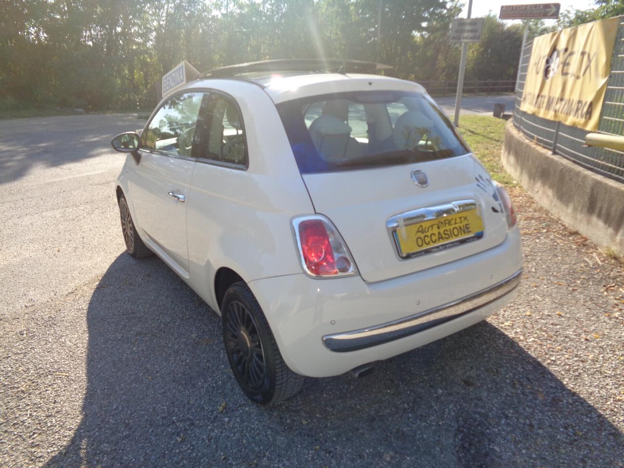 Fiat 500 1.2 tetto lounge garanzia 12 mesi