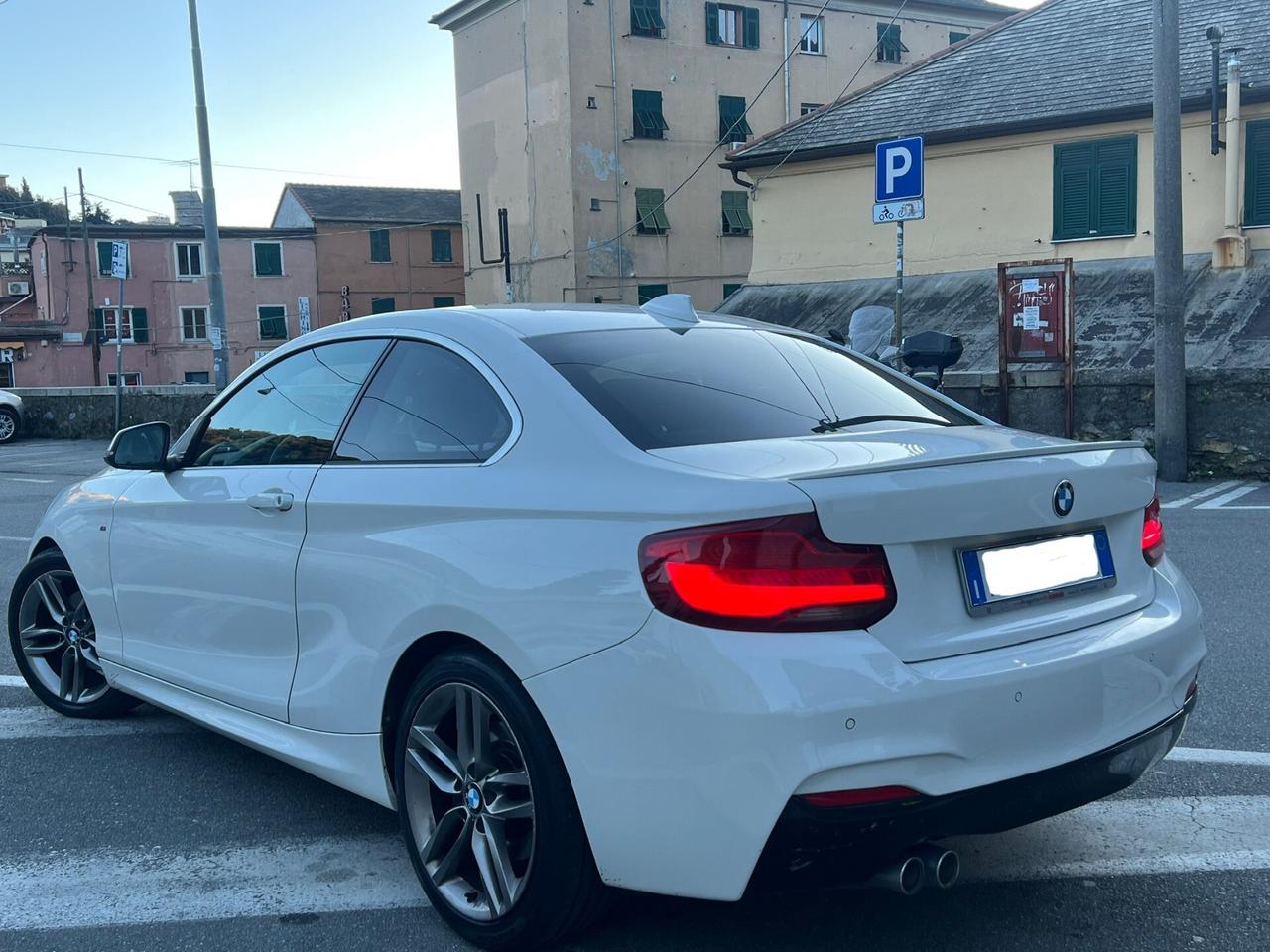 Bmw 220d Coupé Msport anno 2018 euro6 permutabile
