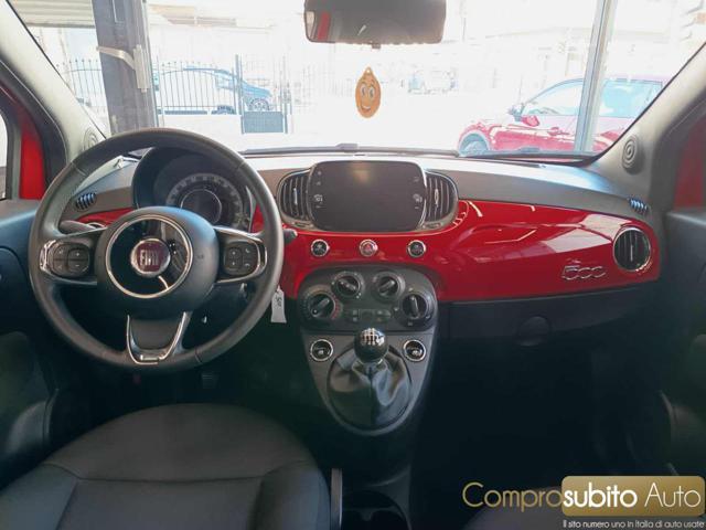 FIAT 500 1.0 Hybrid Red