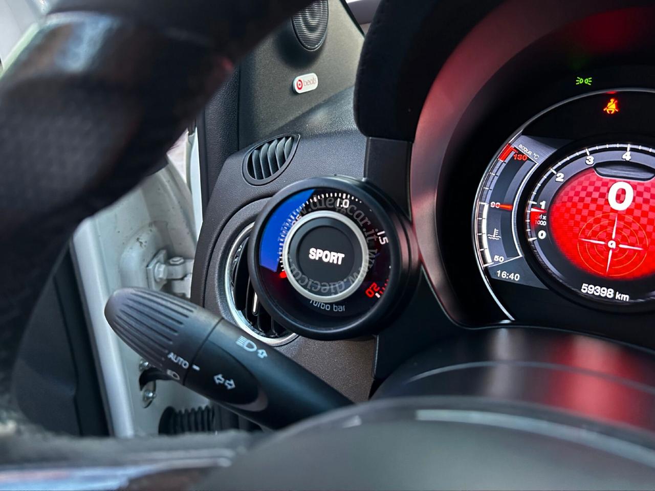 Abarth 695 1.4 Turbo T-Jet 180 CV 70° XENO NAVI SABELT UNIPRO