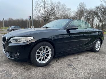 Bmw 218 218i Cabrio*Neopatentati*Solo 113000km*