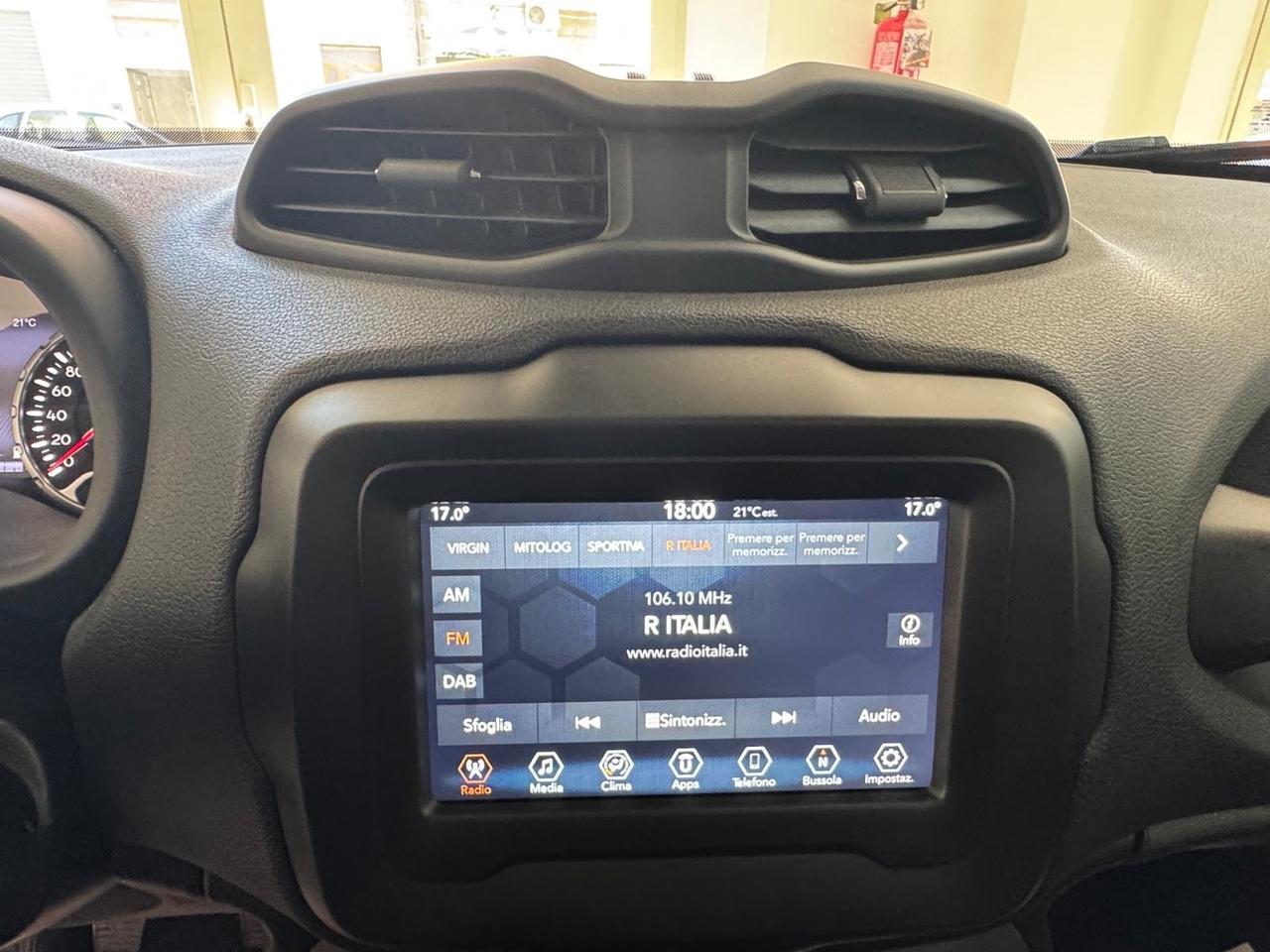 Jeep Renegade 1.6diesel 120 CV Limited/km 100mila/2018