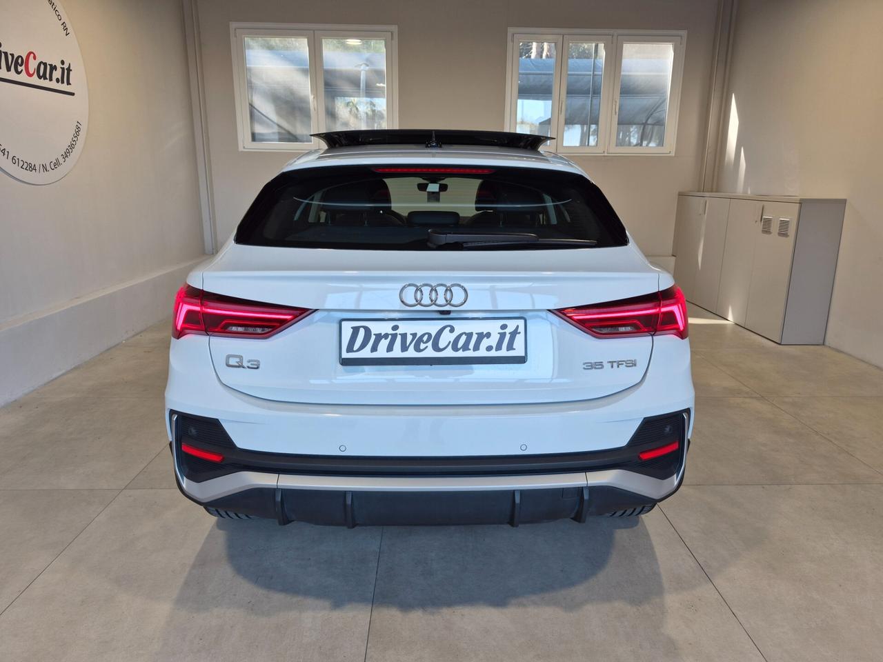 Audi Q3 SPB 35 1.5 TFSI S TRONIC S LINE TETTO APRIBILE CERCHI 19" CARPLAY LED 360° PELLE NAVI