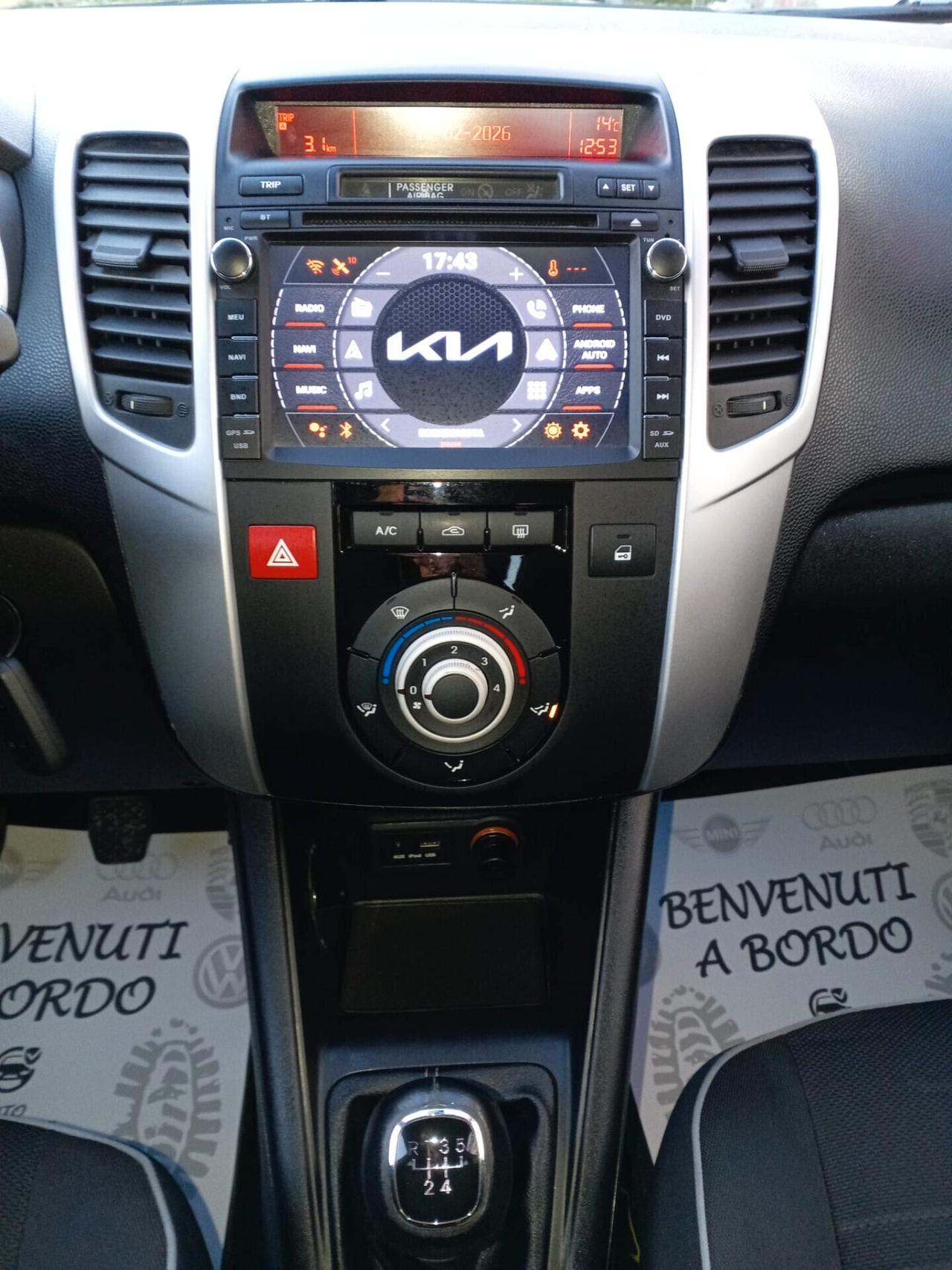 KIA VENGA 1.4 BENZINA UTILITARIA BASSI CONSUMI