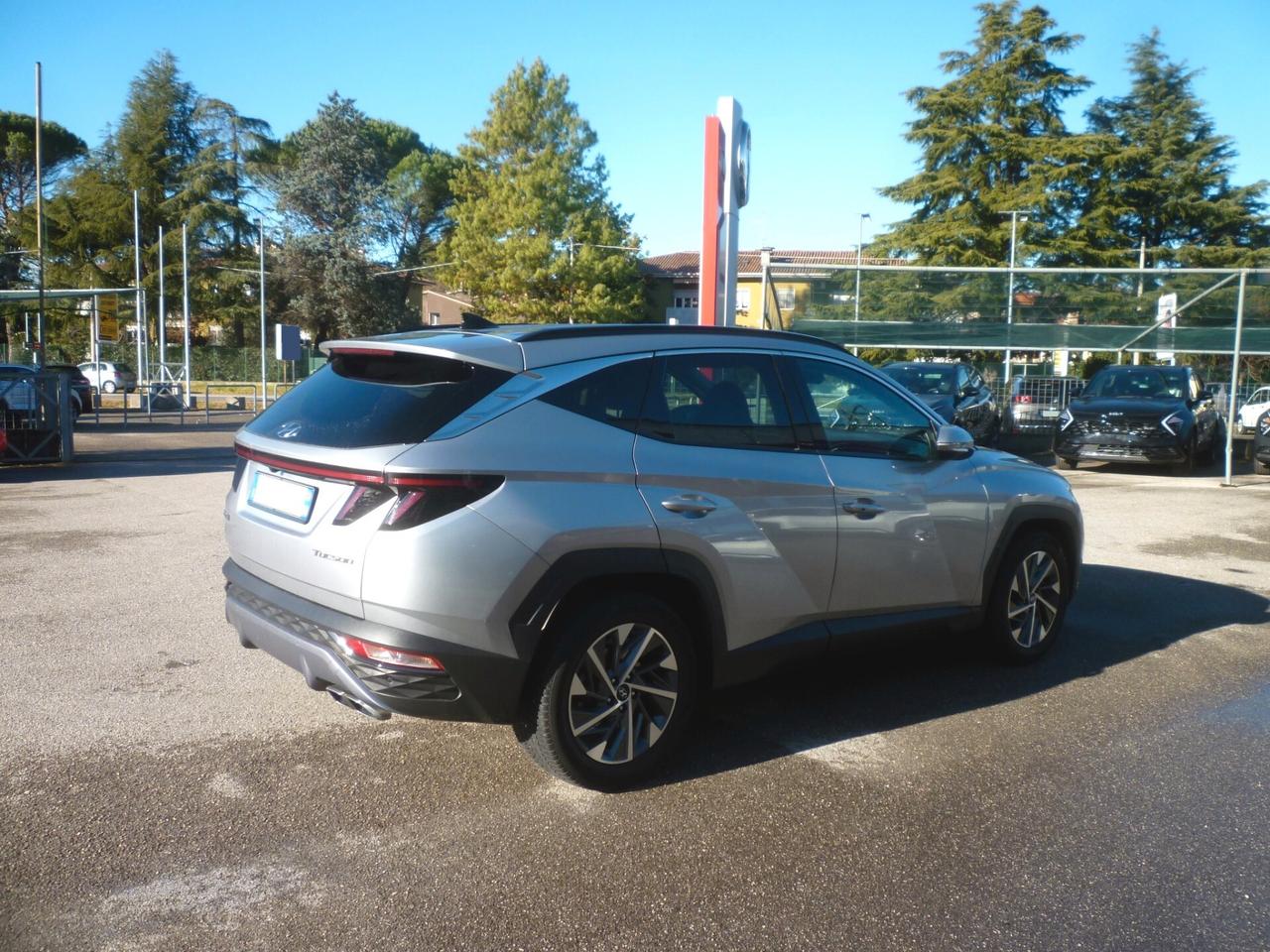 HYUNDAI Tucson 1.6 CRDi 136CV 48V DCT XLine ARGENTO 2021