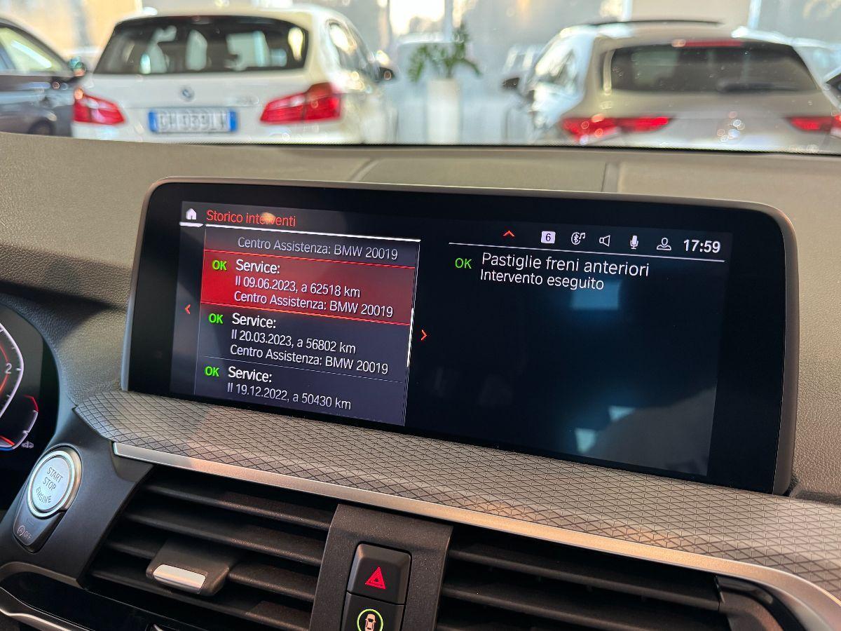 BMW X3 xDrive20d Msport Tetto/Cerchi 20'