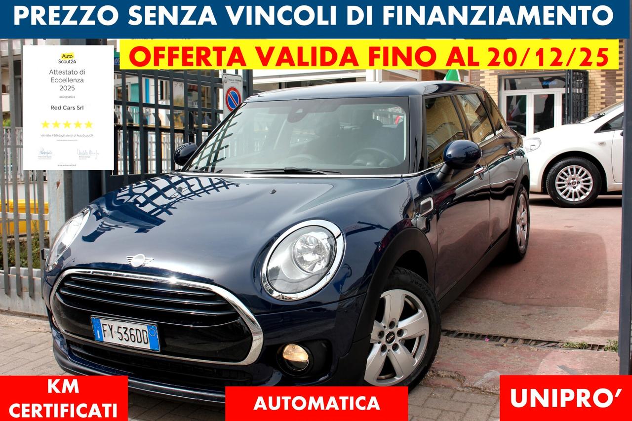 MINI Cooper Clubman *PREZZO VERO* 1.5-136cv AUTOMATICA KM CERTI UNIPRO
