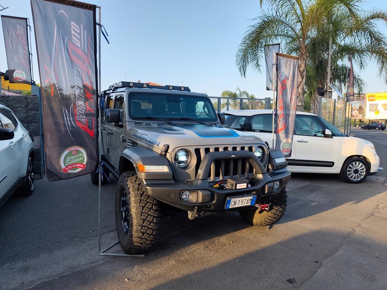 Jeep Wrangler Unlimited 2.0 PHEV ATX 4xe Rubicon preparata