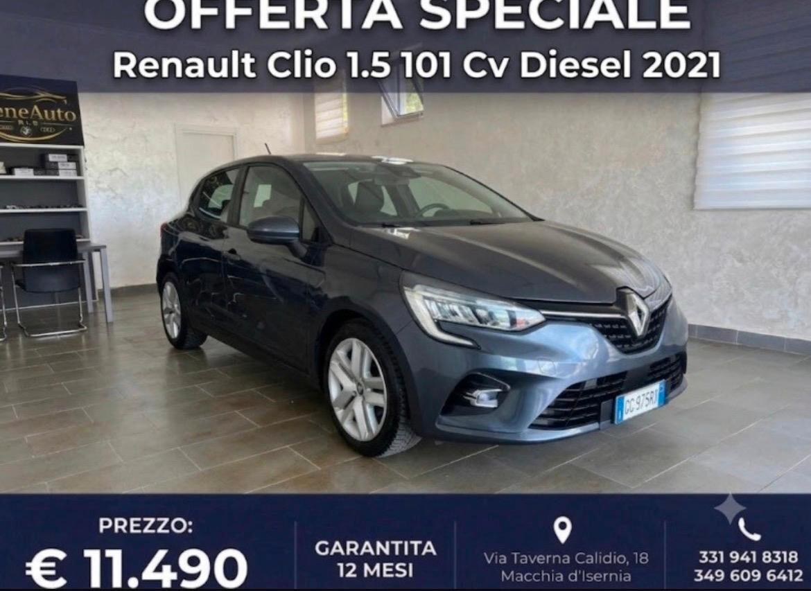 Renault Clio Blue dCi 100 CV 5 porte Business 2021