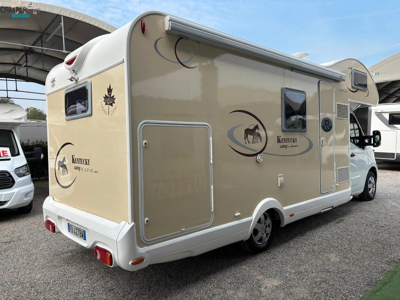 KENTUCKY CAMP K- LINE GC BY AHORN - Mansardato con letto matrimoniale in coda ed ampio garage