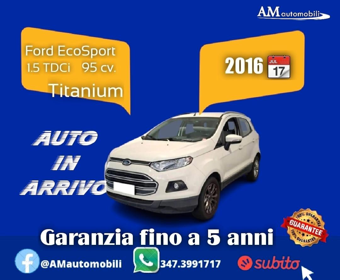 Ford EcoSport 1.5 TDCi 95 cv. Titanium