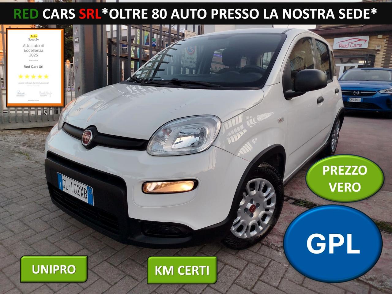 FIAT PANDA 1.2 GPL *PREZZO VERO* -UNIPRO ITALIANA