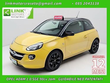 OPEL Adam 1.0 SGE 90 CV Start&Stop Jam