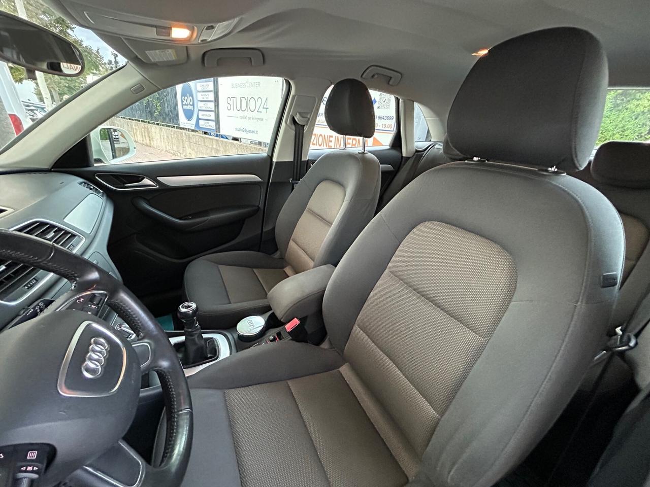 Audi Q3 TDI KM.80.000! Gancio traino